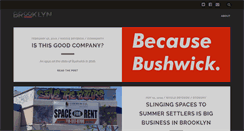 Desktop Screenshot of brooklyntheborough.com
